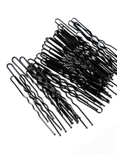 Load image into Gallery viewer, U SHAPED HAIR PINS ▪︎ BLACK