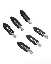 Load image into Gallery viewer, DINKY HAIR CLIPS - SET OF 6 ▪︎ BLACK