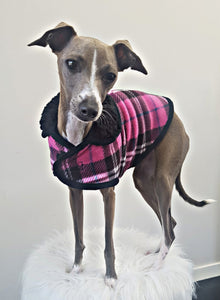 STYLECOM.NZ ~ Stylish Designer Dog Coat  Candy Pink ~ Size Medium