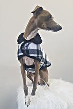 Load image into Gallery viewer, STYLECOM.NZ ~ Stylish Designer Dog Coat  Black + White ~ Size Small