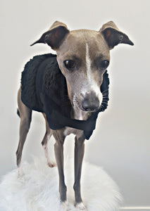 STYLECOM.NZ ~ Pure Envy Designer Dog Coat Black ~ Size Small