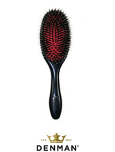 Load image into Gallery viewer, DENMAN ~ NATURAL BRISTLE GROOMING BRUSH • SIZE MEDIUM