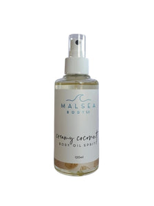 MALSEA BODY CO - BODY OIL SPRITZ | CREAMY COCONUT 120ML