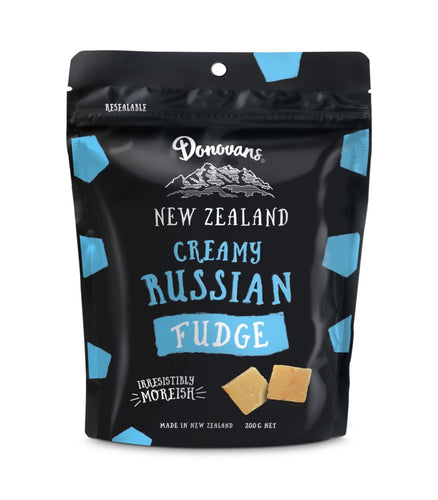 DONOVANS NZ • CREAMY RUSSIAN FUDGE 200g